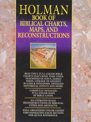 cover image of Holman Book of Biblical Charts, Maps, and Reconstructions